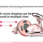 Ultrasonic Red Light Beauty Massager — Firm, Lift & Rejuvenate Face & Body