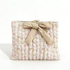 Large Floral Fabric Cosmetic Bag — Organised, Stylish Travel Makeup Bag