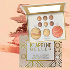 Metallic Multi-Function Makeup Palette — Eyeshadow, Highlight & Contour