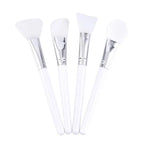 4-Piece Silicone Facial Mask Brush Set — Professional Mud & Cream Applicators