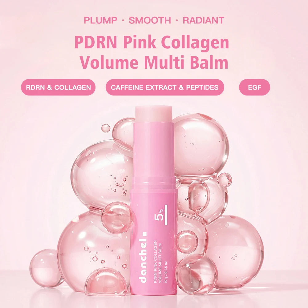Danchel PDRN Pink Collagen Plumping Balm — Instant Glow &amp; Hydration Stick