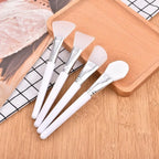 4-Piece Silicone Facial Mask Brush Set — Professional Mud & Cream Applicators