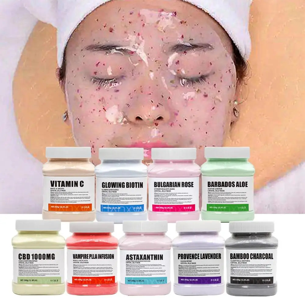 Rose Jelly Peel-Off Gel Mask — Hydrating Salon Facial at Home