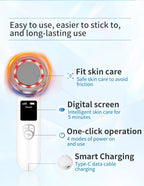 4-in-1 Smart Skin Care Device — Deep Cleanse, Cool, Warm Massage & Nutrient Delivery