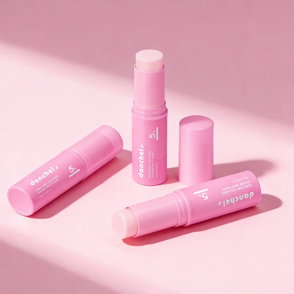 Danchel PDRN Pink Collagen Plumping Balm — Instant Glow &amp; Hydration Stick