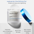 Medicube Zero Pore Pad 2.0 — AHA + BHA Dual-Texture Toner Pads (70 Pads)