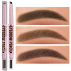 2-in-1 Waterproof Eyebrow Pencil — 5 Colours, Professional Tattoo Brow Pen