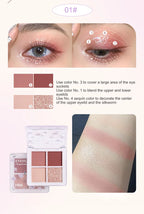 8-Piece Complete Beauty Makeup Set — Lipstick, Concealer, Eyeshadow, Brow & Blush