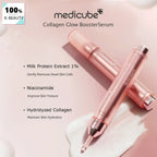 Medicube Collagen Glow Booster Milk Serum 15ml — Niacinamide, Collagen & PDRN for Cushiony Glow