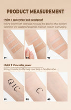 Hydrating Eye Brightening Concealer & Contour Cream — Full Coverage, Long Lasting