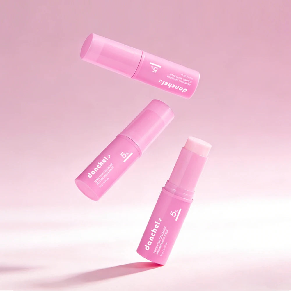 Danchel PDRN Pink Collagen Plumping Balm — Instant Glow &amp; Hydration Stick