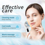 4-in-1 Smart Skin Care Device — Deep Cleanse, Cool, Warm Massage & Nutrient Delivery