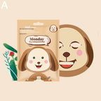 Cute Cartoon Animal Hydrating Sheet Mask — Deep Moisture for Glowing Skin