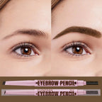 2-in-1 Waterproof Eyebrow Pencil — 5 Colours, Professional Tattoo Brow Pen