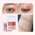 8-Piece Complete Beauty Makeup Set — Lipstick, Concealer, Eyeshadow, Brow & Blush