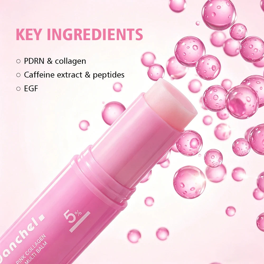 Danchel PDRN Pink Collagen Plumping Balm — Instant Glow &amp; Hydration Stick