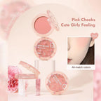8-Piece Complete Beauty Makeup Set — Lipstick, Concealer, Eyeshadow, Brow & Blush