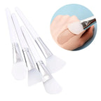 4-Piece Silicone Facial Mask Brush Set — Professional Mud & Cream Applicators
