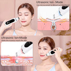 Ultrasonic Skin Scrubber — Deep Pore Cleansing & Peeling Device