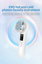 4-in-1 Smart Skin Care Device — Deep Cleanse, Cool, Warm Massage & Nutrient Delivery