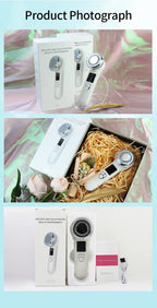 4-in-1 Smart Skin Care Device — Deep Cleanse, Cool, Warm Massage & Nutrient Delivery
