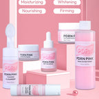 PDRN Pink Skincare Set — Salmon DNA Collagen Vita Mask for Lift, Firm & Glow