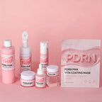 PDRN Pink Skincare Set — Salmon DNA Collagen Vita Mask for Lift, Firm & Glow