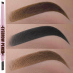2-in-1 Waterproof Eyebrow Pencil — 5 Colours, Professional Tattoo Brow Pen