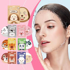 Cute Cartoon Animal Hydrating Sheet Mask — Deep Moisture for Glowing Skin