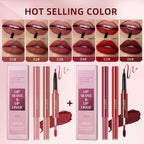 2-in-1 Lip Gloss & Liner Set — Define, Fill & Shine in One Step