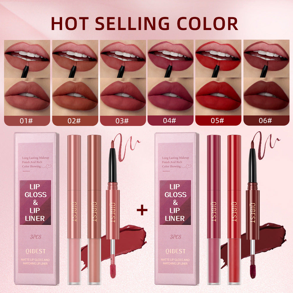 Two-in-One Lip Gloss and Liner Set