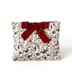 Large Floral Fabric Cosmetic Bag — Organised, Stylish Travel Makeup Bag