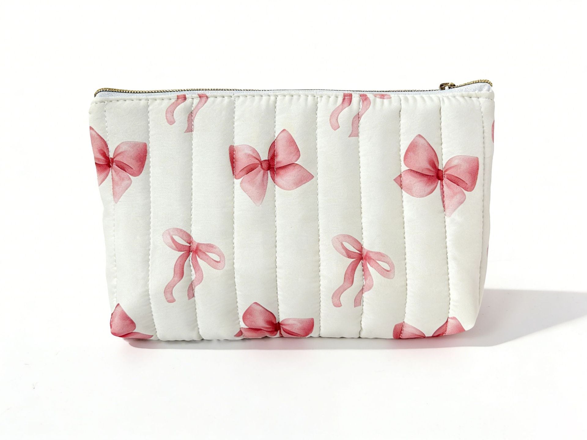 l Floral Fabric Cosmetic Bag
