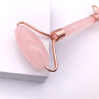 Pink Crystal Facial Roller Set — Depuff, Lift & Boost Circulation
